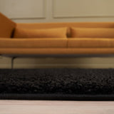 Myshaggy Solid Black Rug