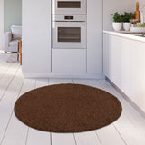 The Rugs Myshaggy Solid Brown Rug