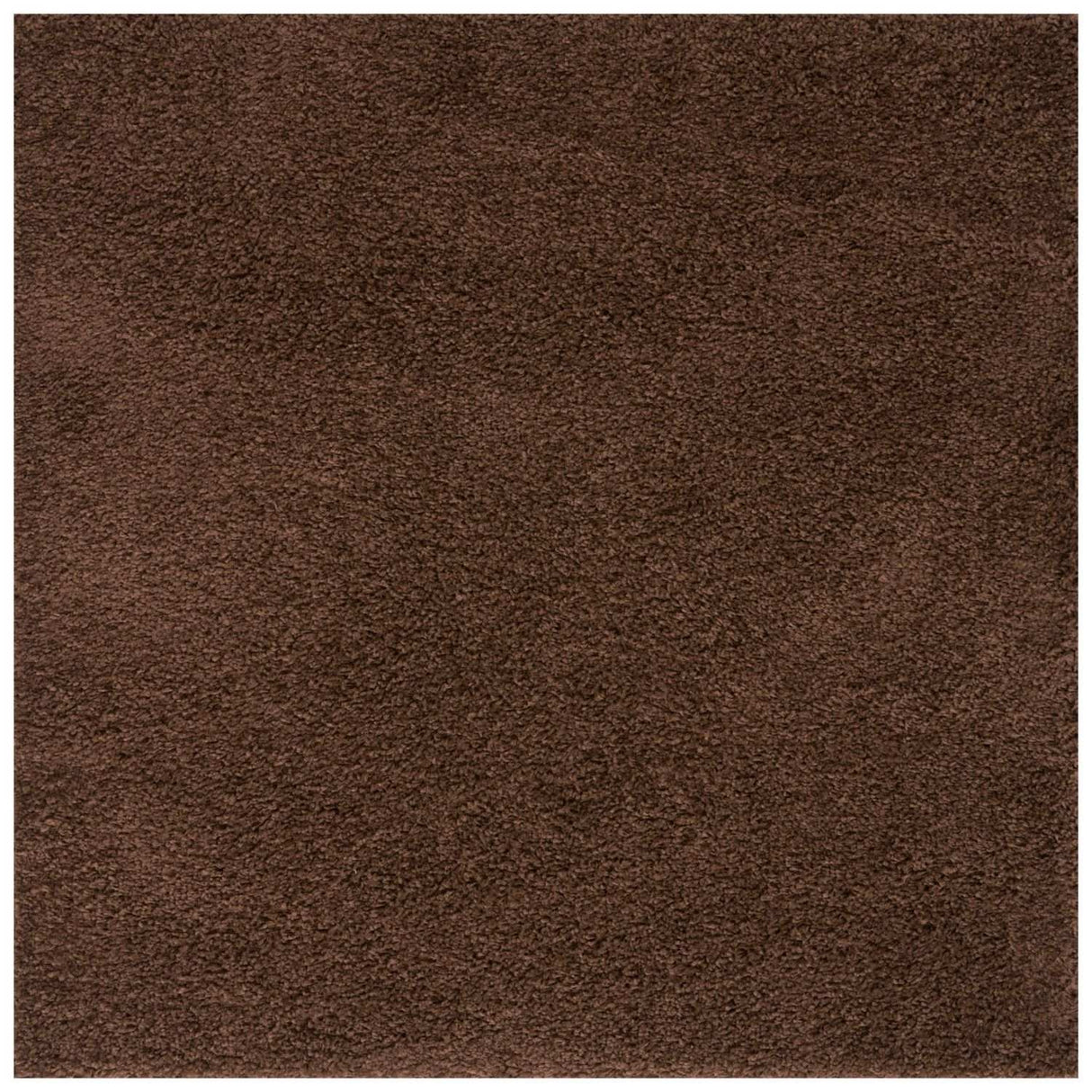 The Rugs Myshaggy Solid Brown Rug