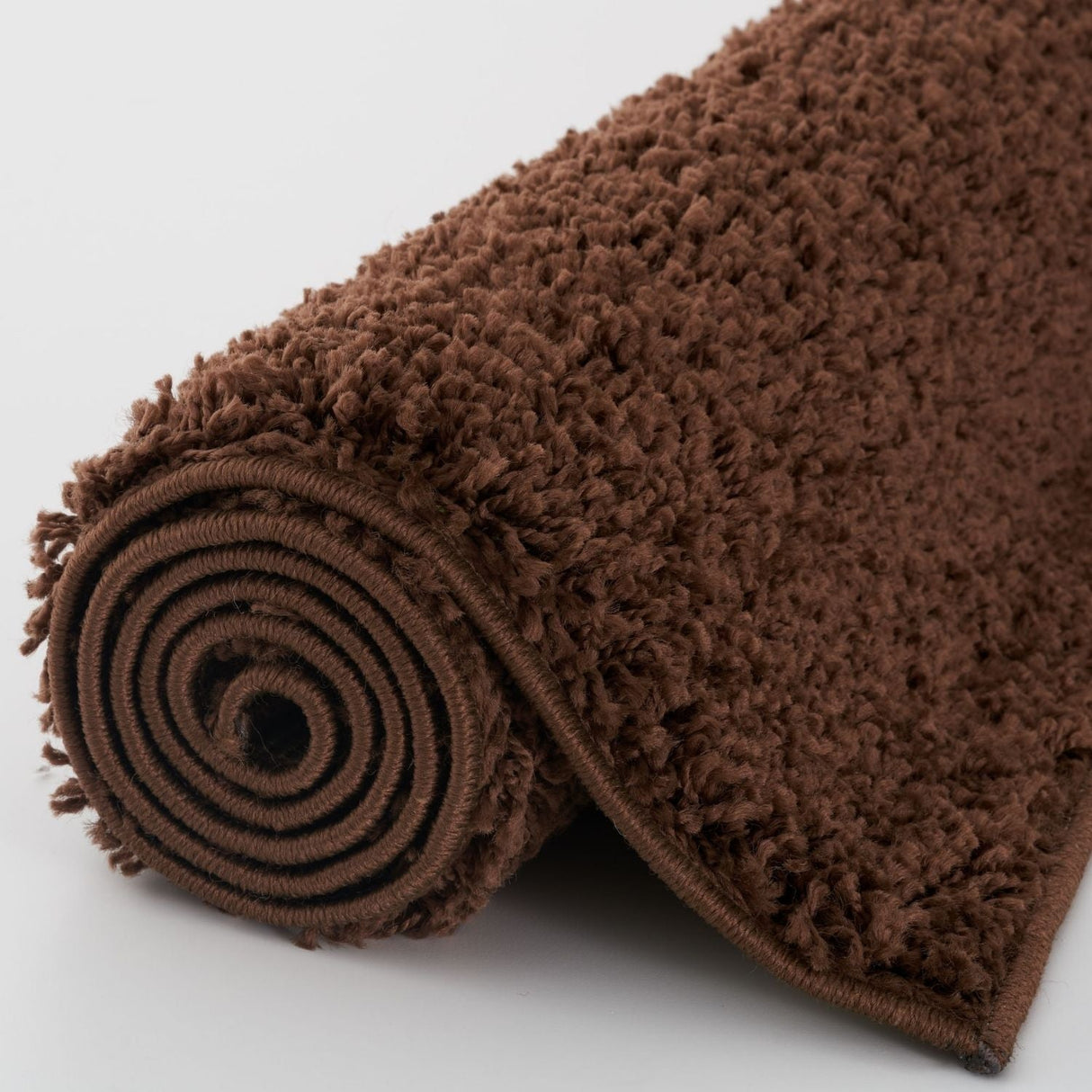 The Rugs Myshaggy Solid Brown Rug
