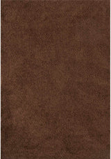 The Rugs Myshaggy Solid Brown Rug