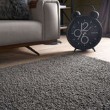Myshaggy Solid Dark Grey Rug