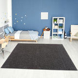 Myshaggy Solid Dark Grey Rug