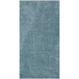 Myshaggy Solid Duck Egg Blue High‑Pile Indoor Rug | The Rugs