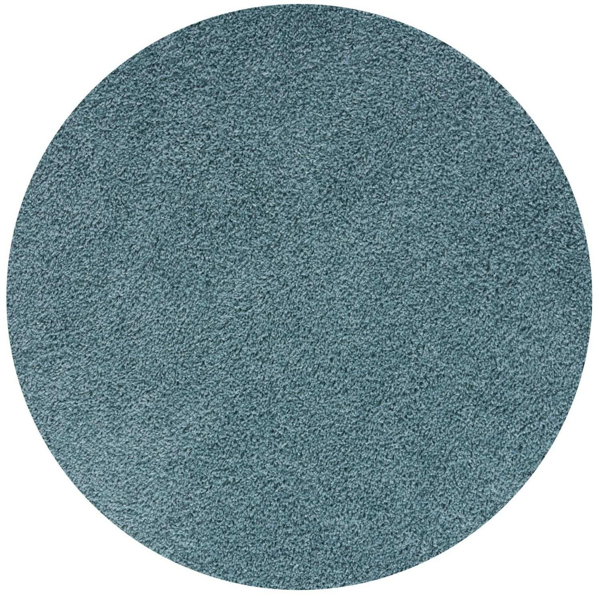 Myshaggy Solid Duck Egg Blue High‑Pile Indoor Rug | The Rugs