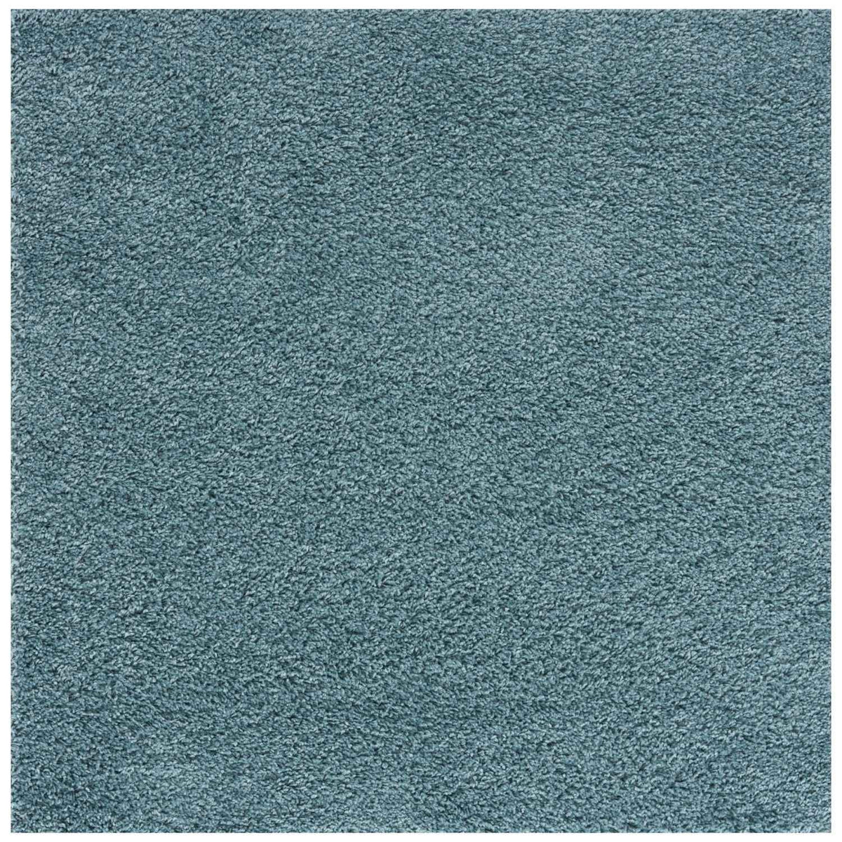 Myshaggy Solid Duck Egg Blue High‑Pile Indoor Rug | The Rugs