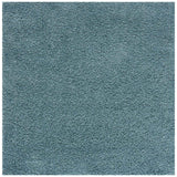 Myshaggy Solid Duck Egg Blue High‑Pile Indoor Rug | The Rugs