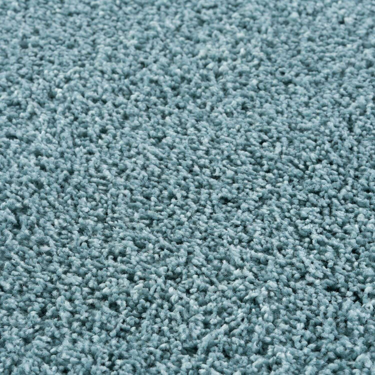 Myshaggy Solid Duck Egg Blue High‑Pile Indoor Rug | The Rugs