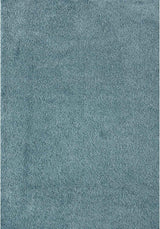 Myshaggy Solid Duck Egg Blue High‑Pile Indoor Rug | The Rugs