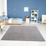 Myshaggy Solid Grey Rug