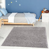 Myshaggy Solid Grey Rug