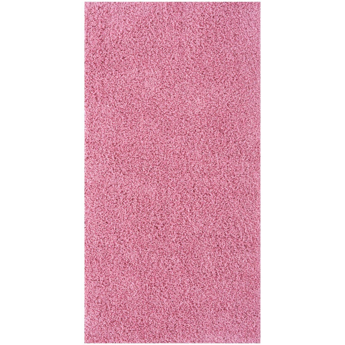Myshaggy Solid Pink Rug by The Rugs