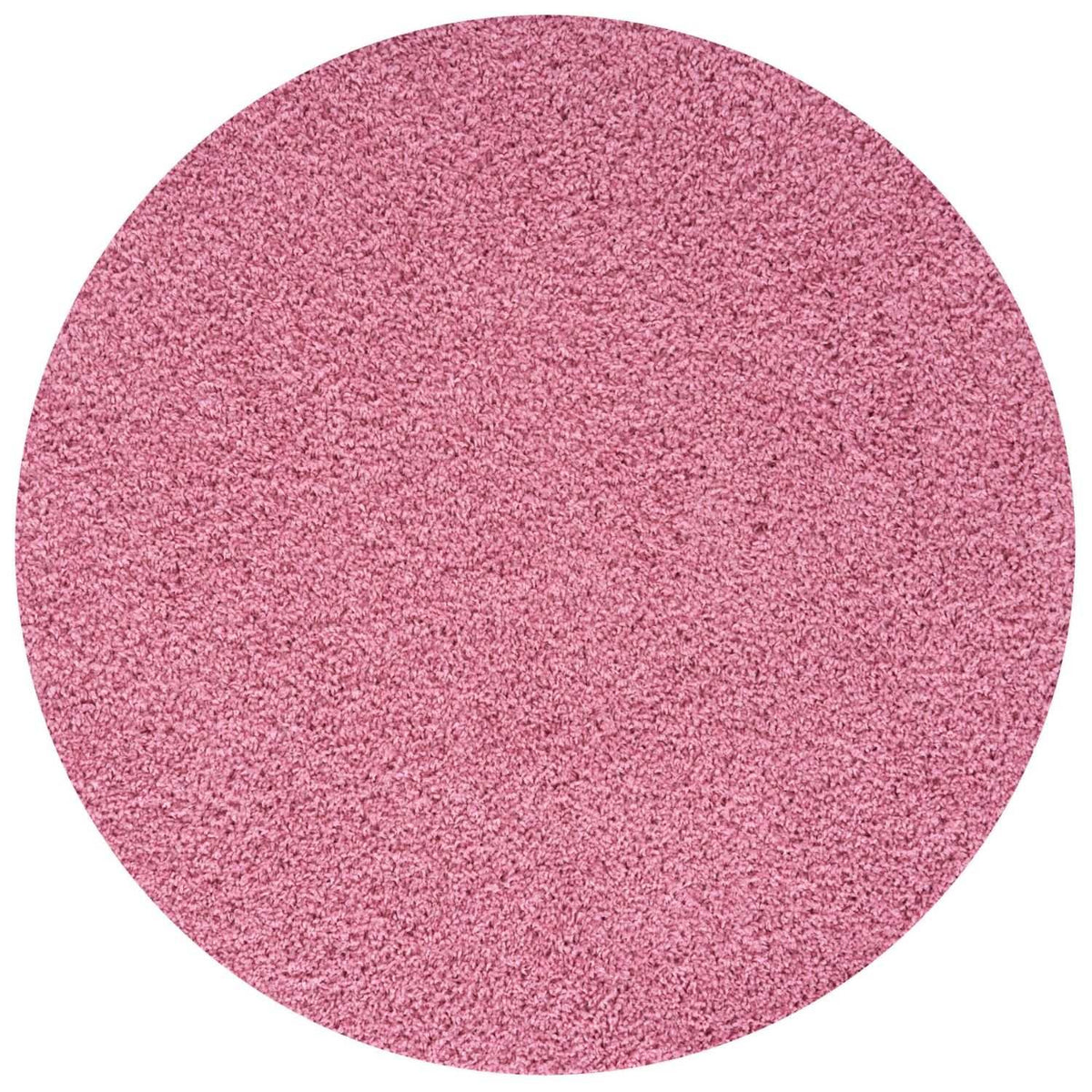 Myshaggy Solid Pink Rug by The Rugs