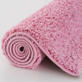 Myshaggy Solid Pink Rug by The Rugs