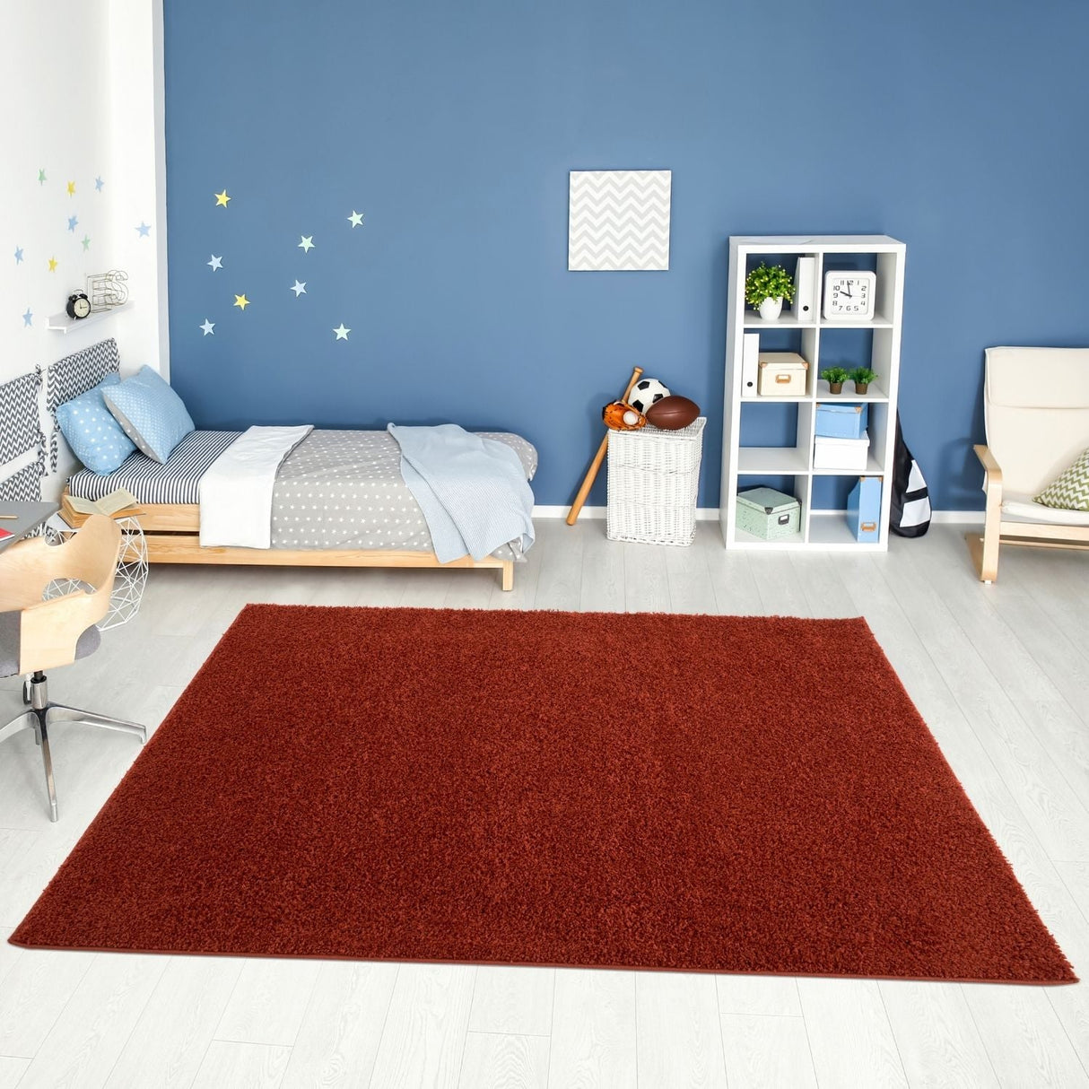 Myshaggy Solid Terra Rug by The Rugs