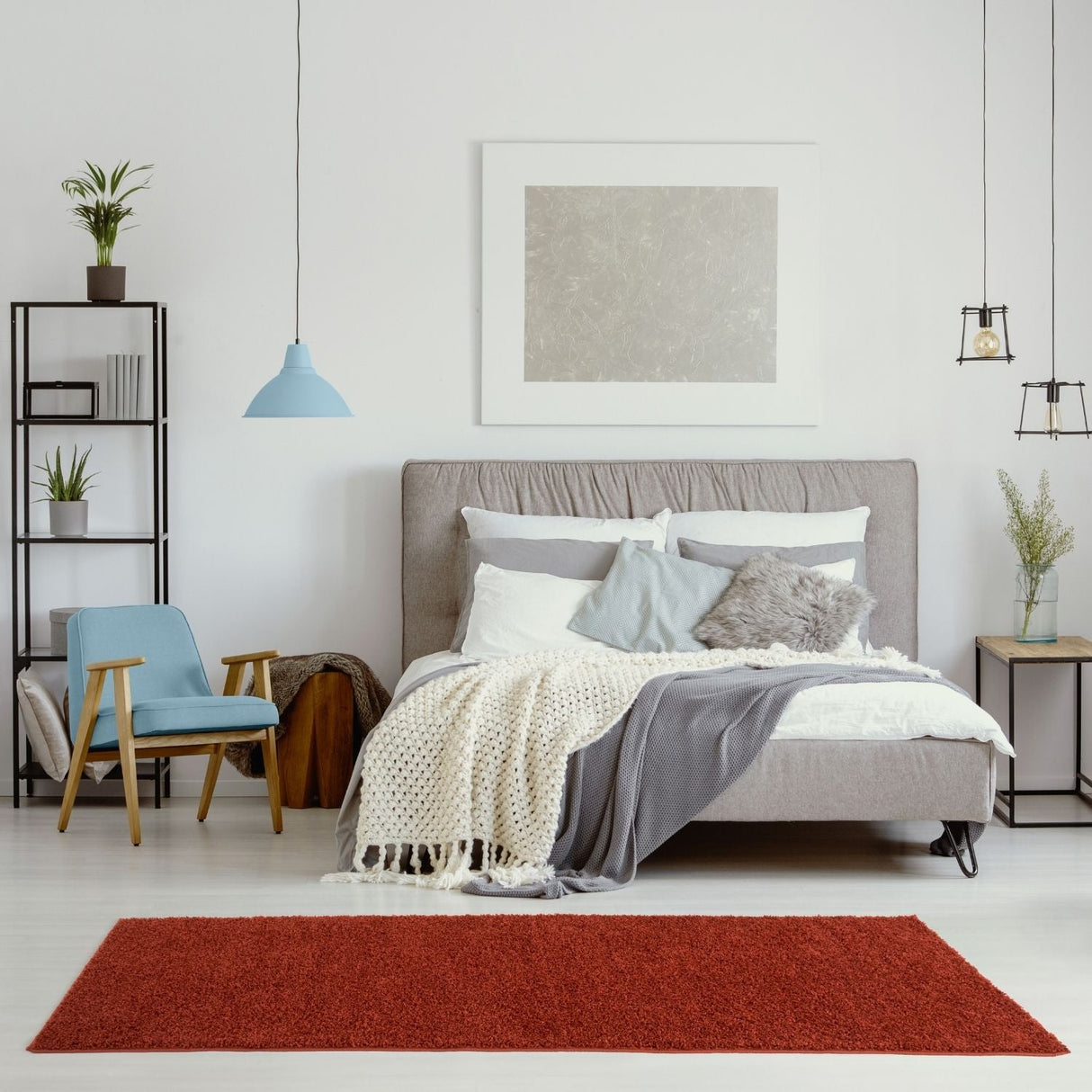 Myshaggy Solid Terra Rug by The Rugs