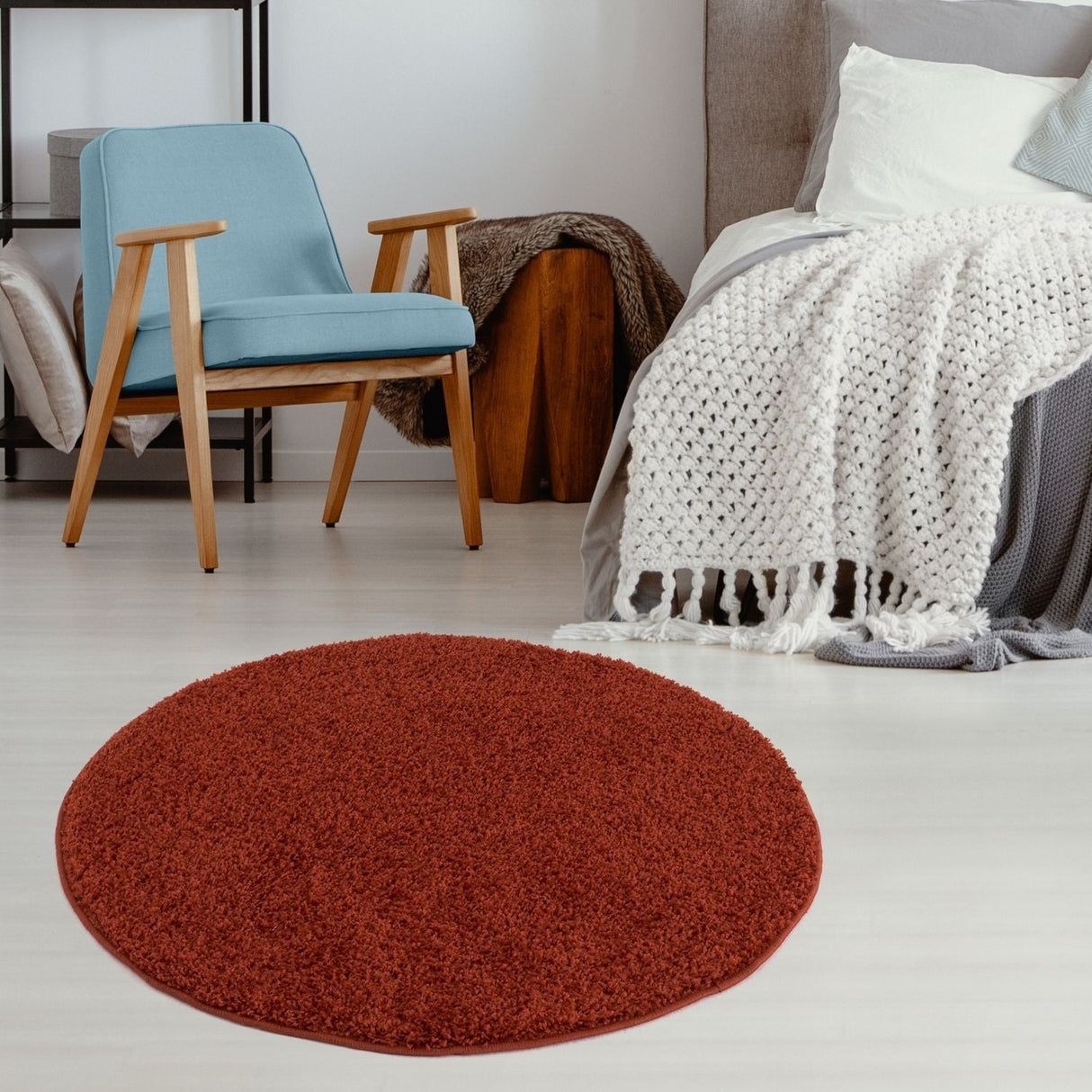 Myshaggy Solid Terra Rug by The Rugs