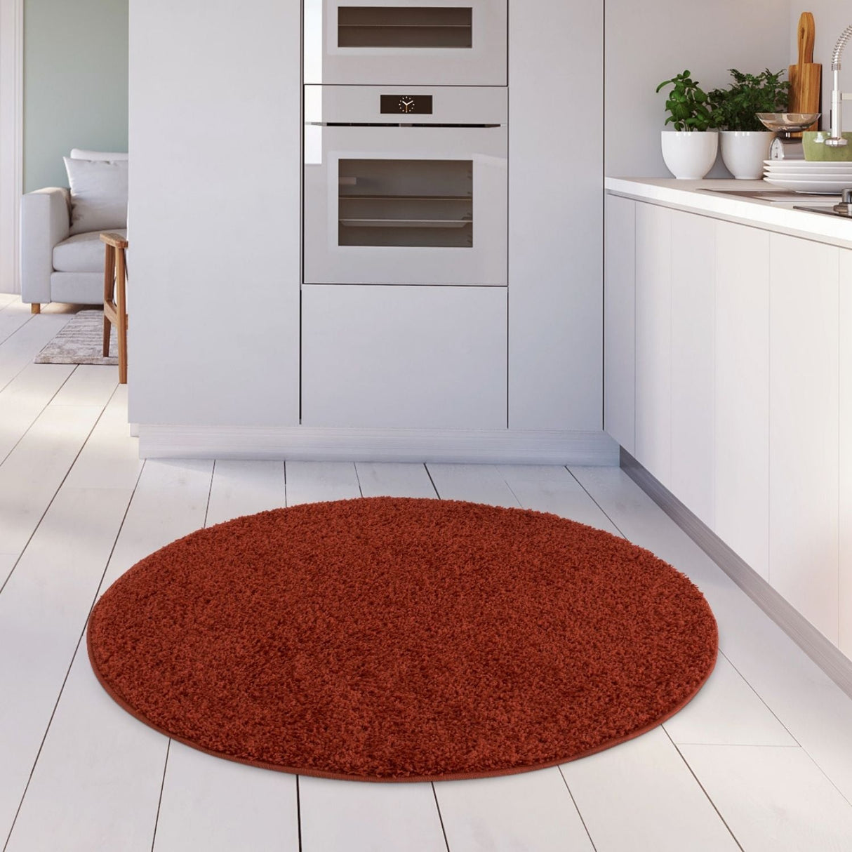 Myshaggy Solid Terra Rug by The Rugs