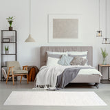 Myshaggy Solid White Rug | The Rugs