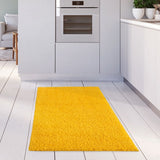 The Rugs - Myshaggy Solid Yellow Rug