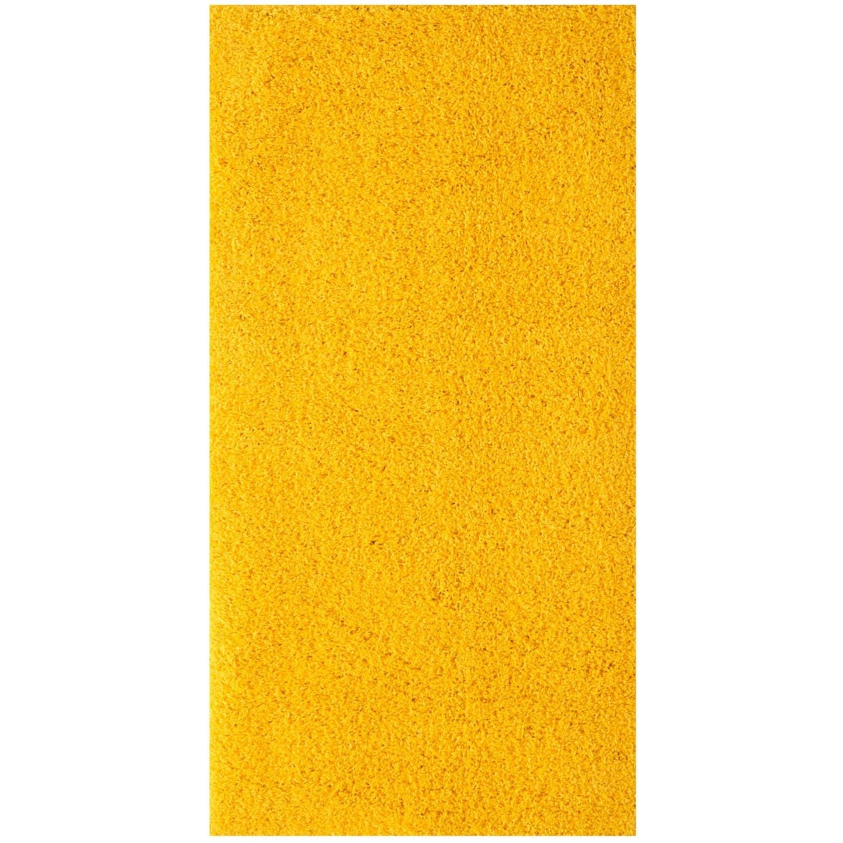 The Rugs - Myshaggy Solid Yellow Rug