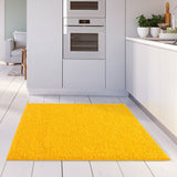 The Rugs - Myshaggy Solid Yellow Rug