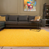 The Rugs - Myshaggy Solid Yellow Rug
