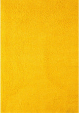 The Rugs - Myshaggy Solid Yellow Rug