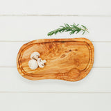 Olive Wood Carving Board With Groove