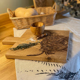 Olive Wood Salt Pot & Scoop Set