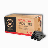 Globaltic Restaurant Grade Charcoal Briquettes - 10kg