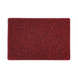 Nicoman Indoor Spaghetti Door Mat - Red & Black