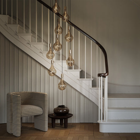 Tala Nine Pendant in Brass