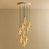 Tala Nine Pendant Brass + Voronoi III