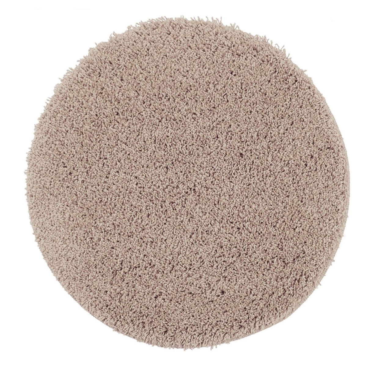 Washable Nude Pink Shaggy Rug - 100% polypropylene
