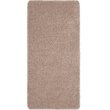 Washable Nude Pink Shaggy Rug - 100% polypropylene