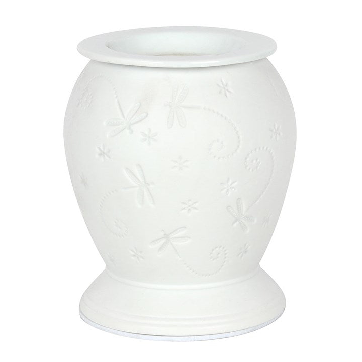 Blush & Bale Dragonfly Electric Oil Burner Lamp - H15cm X W13cm X D13cm
