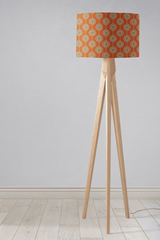 Shadowbright Orange Retro Circles Design Ceiling or Table Lampshade