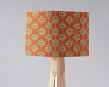 Shadowbright Orange Retro Circles Design Ceiling or Table Lampshade