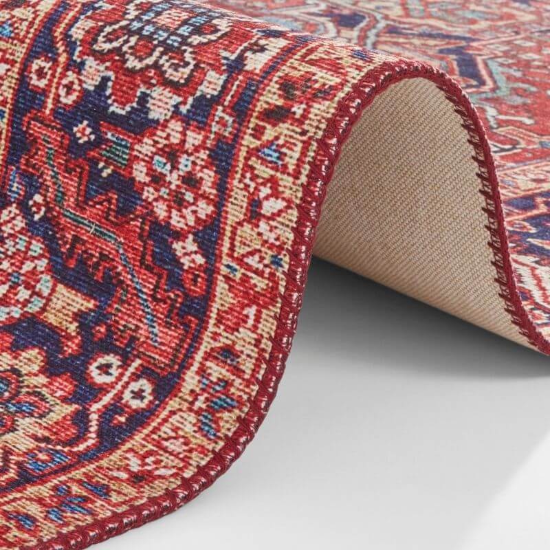 Oriental Amata Rug Red Colour by The Rugs