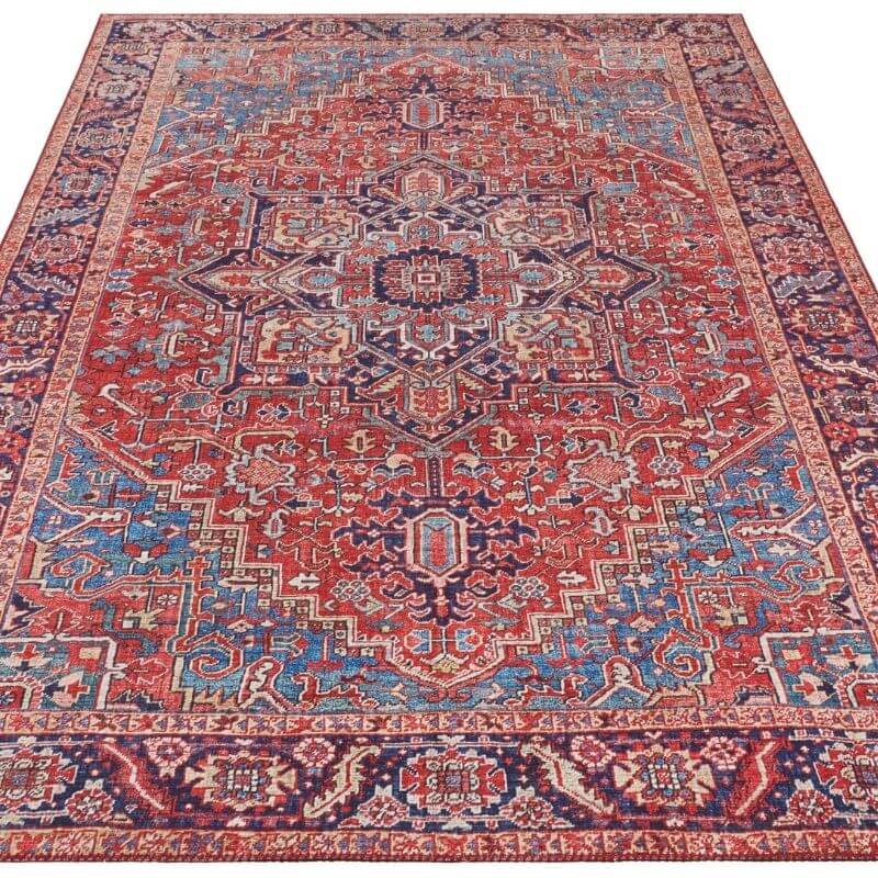 Oriental Amata Rug Red Colour by The Rugs
