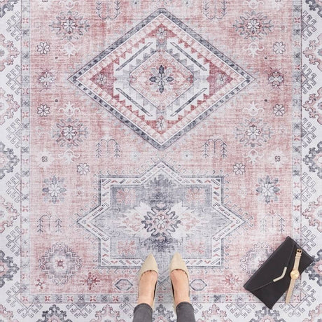 Oriental Gratia Pink Rug