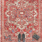 The Rugs Oriental Leta Vintage Red Rug