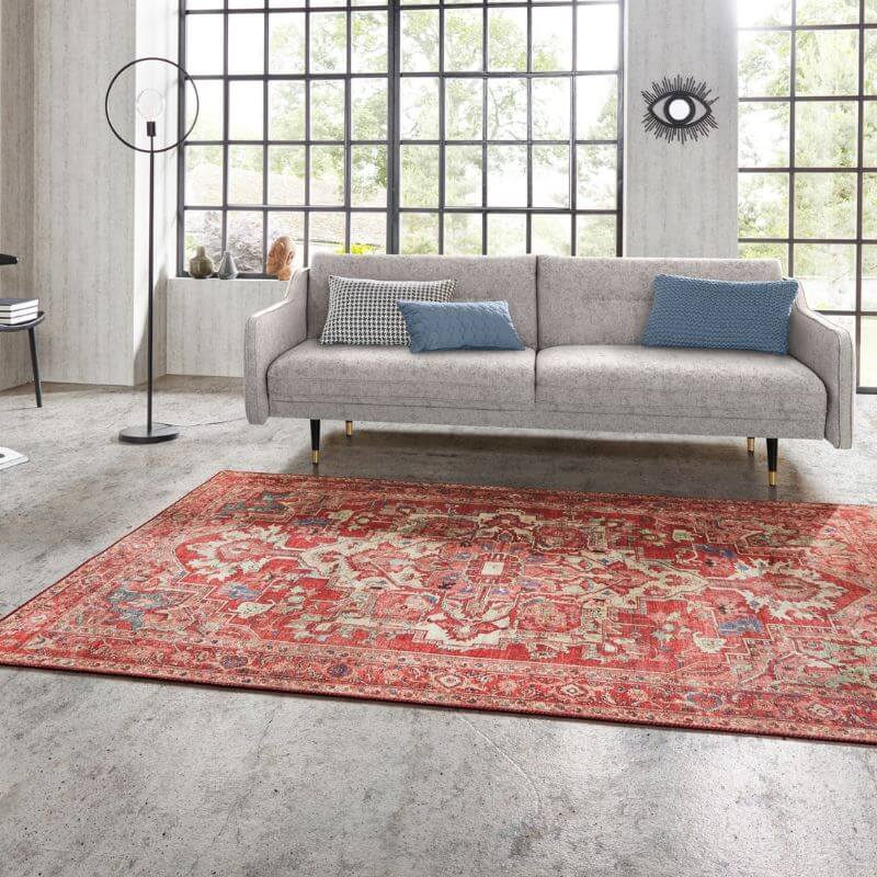 The Rugs Oriental Leta Vintage Red Rug