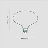 Tala Oval II Pendant Light in Oak