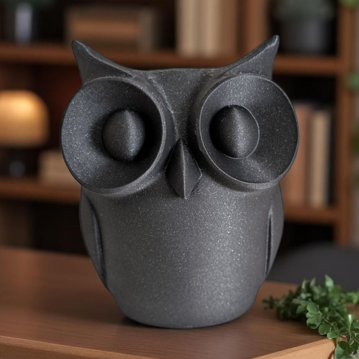 Filamora Studios Minimalist Owl Sculpture