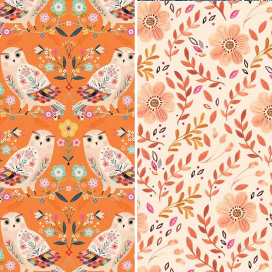 Honey Bee Good Handmade Beeswax Wraps Owl - Set of 3