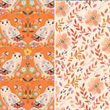 Honey Bee Good Handmade Beeswax Wraps Owl - Set of 3