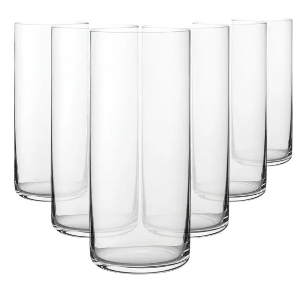 Glassware UK Finesse Highball Glasses 450ml - Set of 6