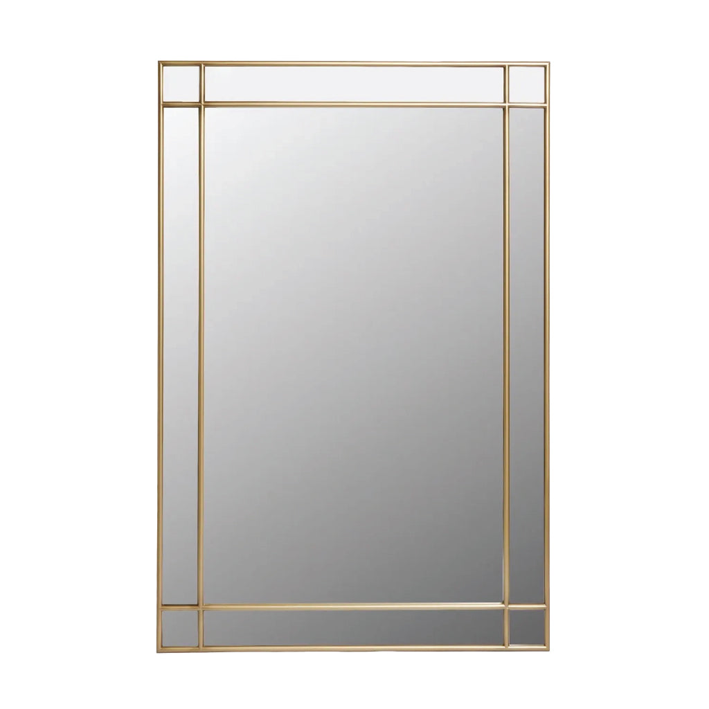 Pagazzi Modern Champagne Large Mirror - 150cm x 100cm